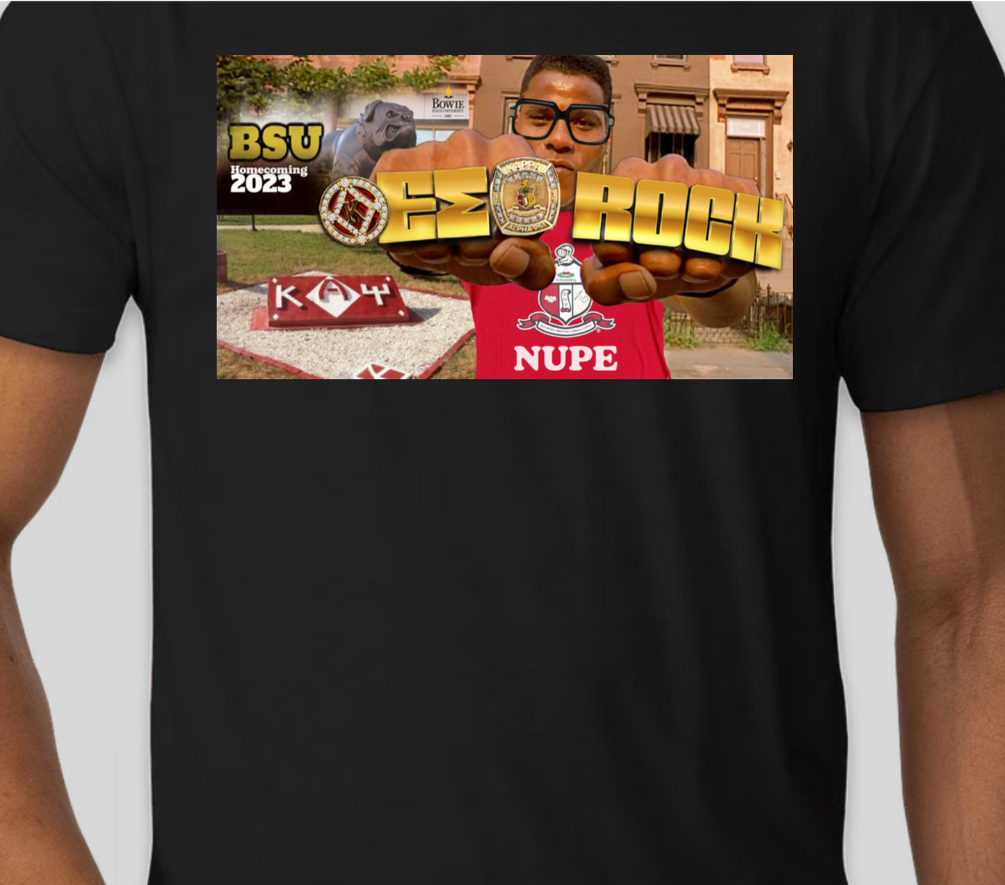 Hip Hop 50  - Epsilon Sigma 2023 Homecoming T-Shirt (BSU) NUPE
