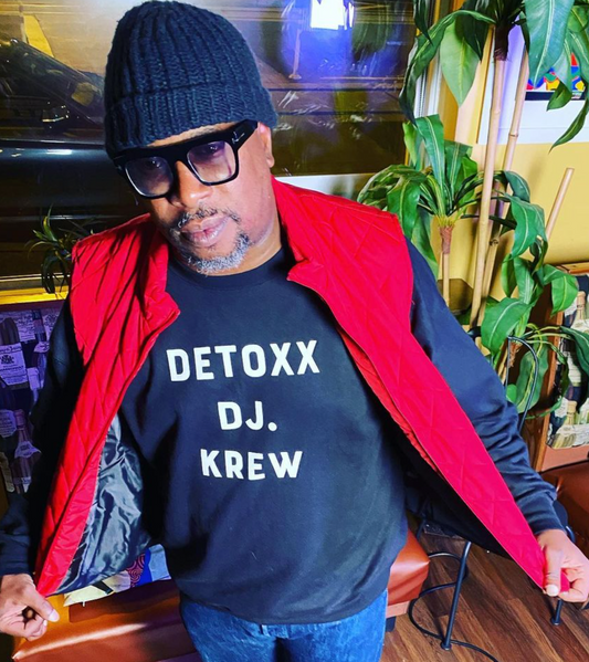 DETOXX DJ. KREW RETRO SWEATSHIRT