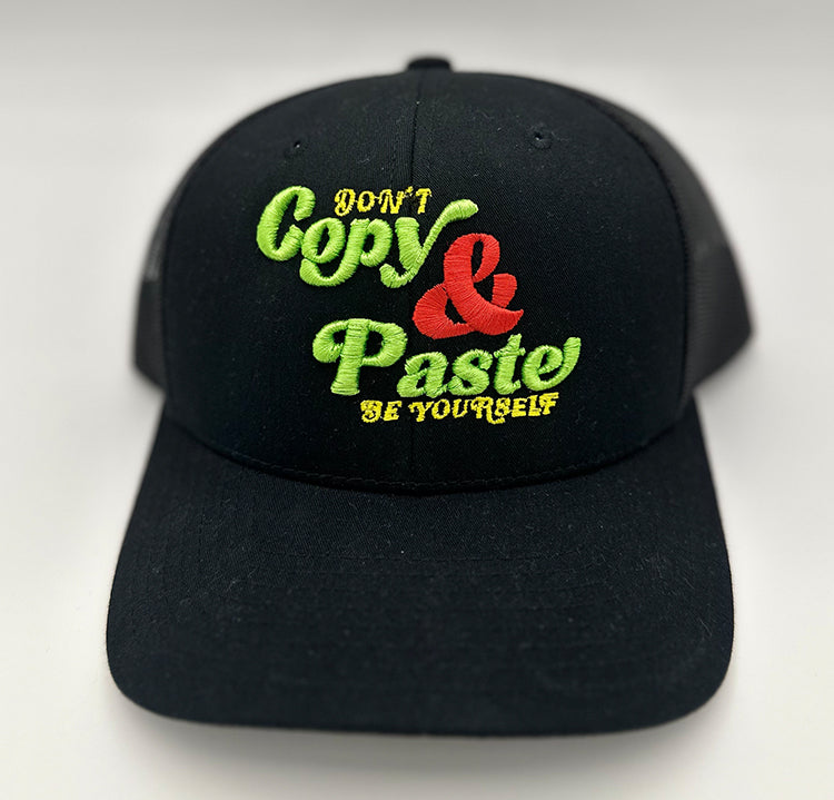 COPY & PASTE TRUCKER HAT