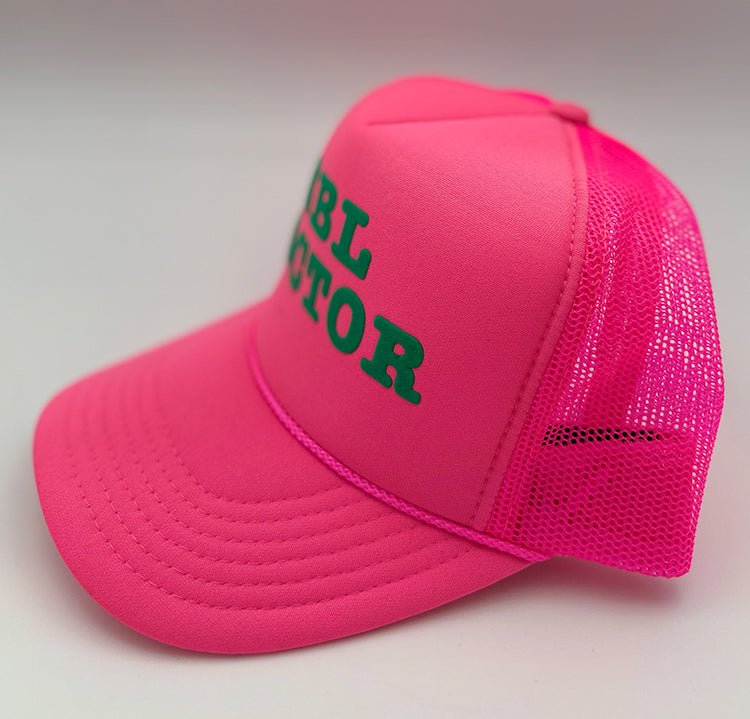 BBL DOCTOR TRUCKER HAT - PINK